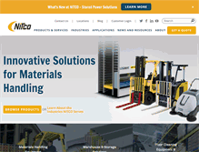 Tablet Screenshot of nitco-lift.com